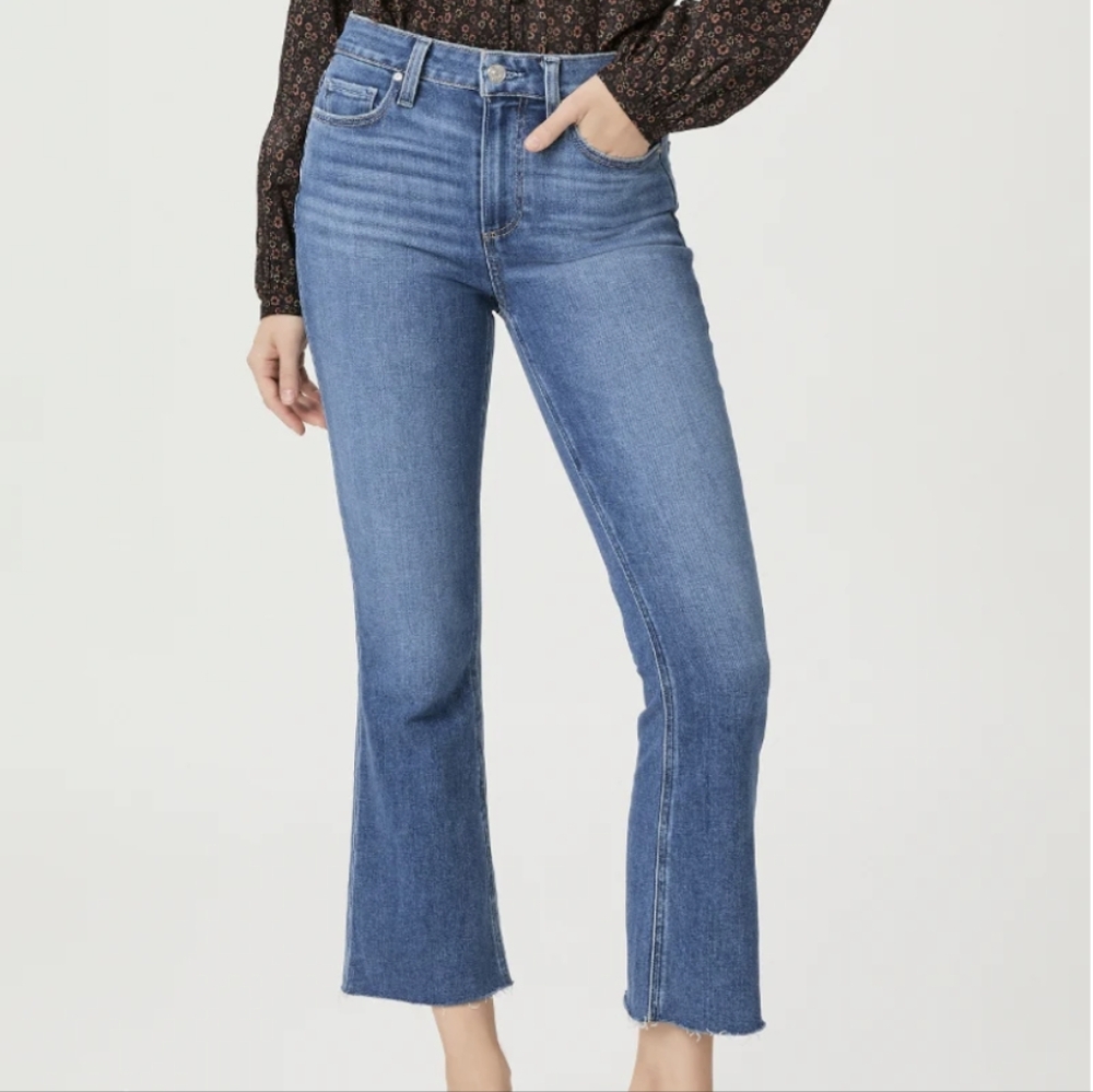 Paige Crop Flaire Jeans | Size 30